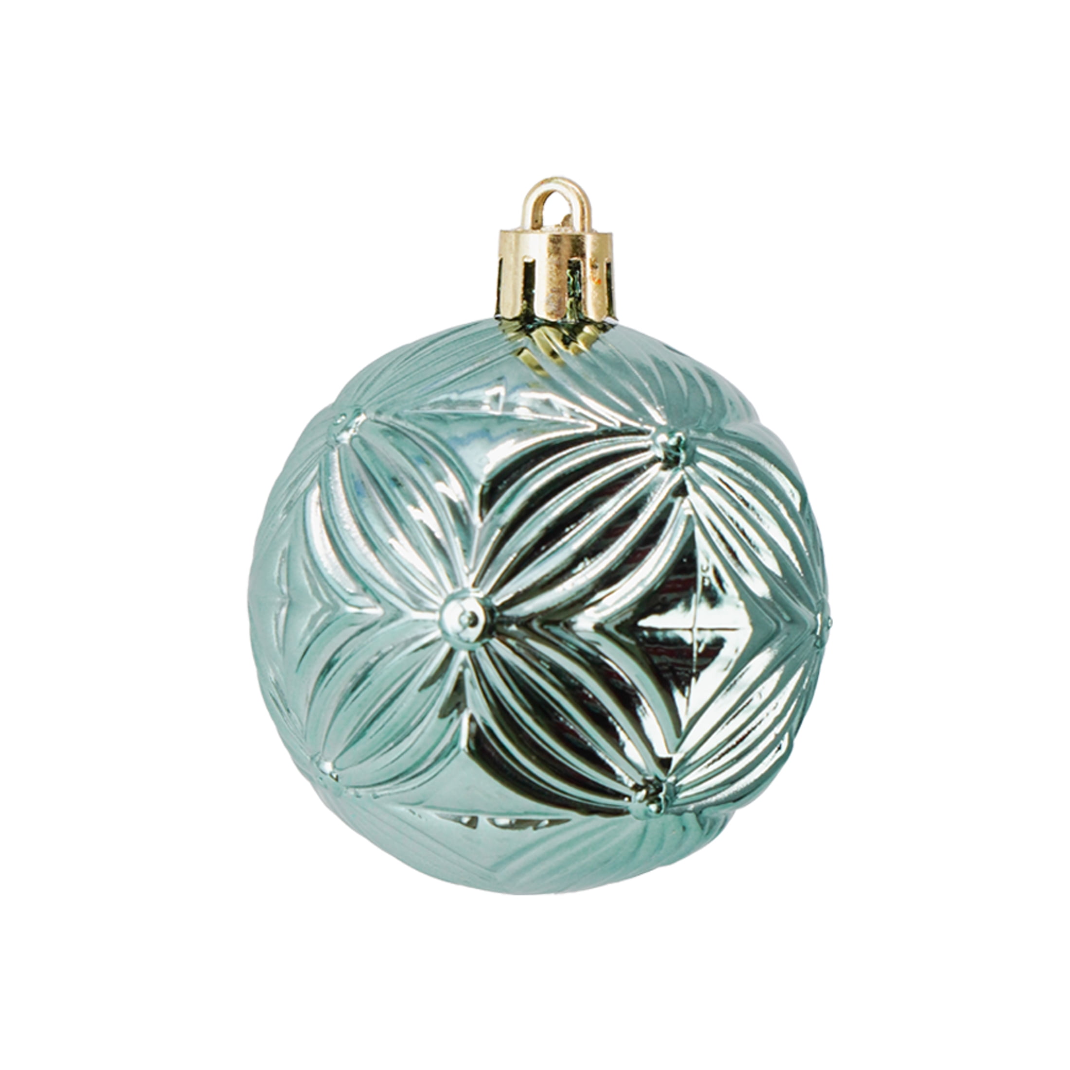 75-Count Multicolor Tranquil Ball Shatterproof Christmas Ornaments, by Holiday Time