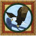 thumbnail image 2 of Quilt-Magic No Sew Wall Hanging Kit-Eagle, 2 of 2