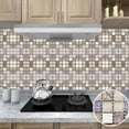 thumbnail image 4 of karymi 10pcs Home Decor Living Room Tile Set Strong Sticker Kitchen Wall Sticker Up to 45% off, 4 of 6