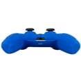 thumbnail image 4 of Silicone Skin Cover Protector Case For PlayStation 5 DualSense Wireless Controller With 6 Black Thumb Grip Caps, Anti-Slip Silicone Soft Rubber Case Protector For PS5 Blue, 4 of 6