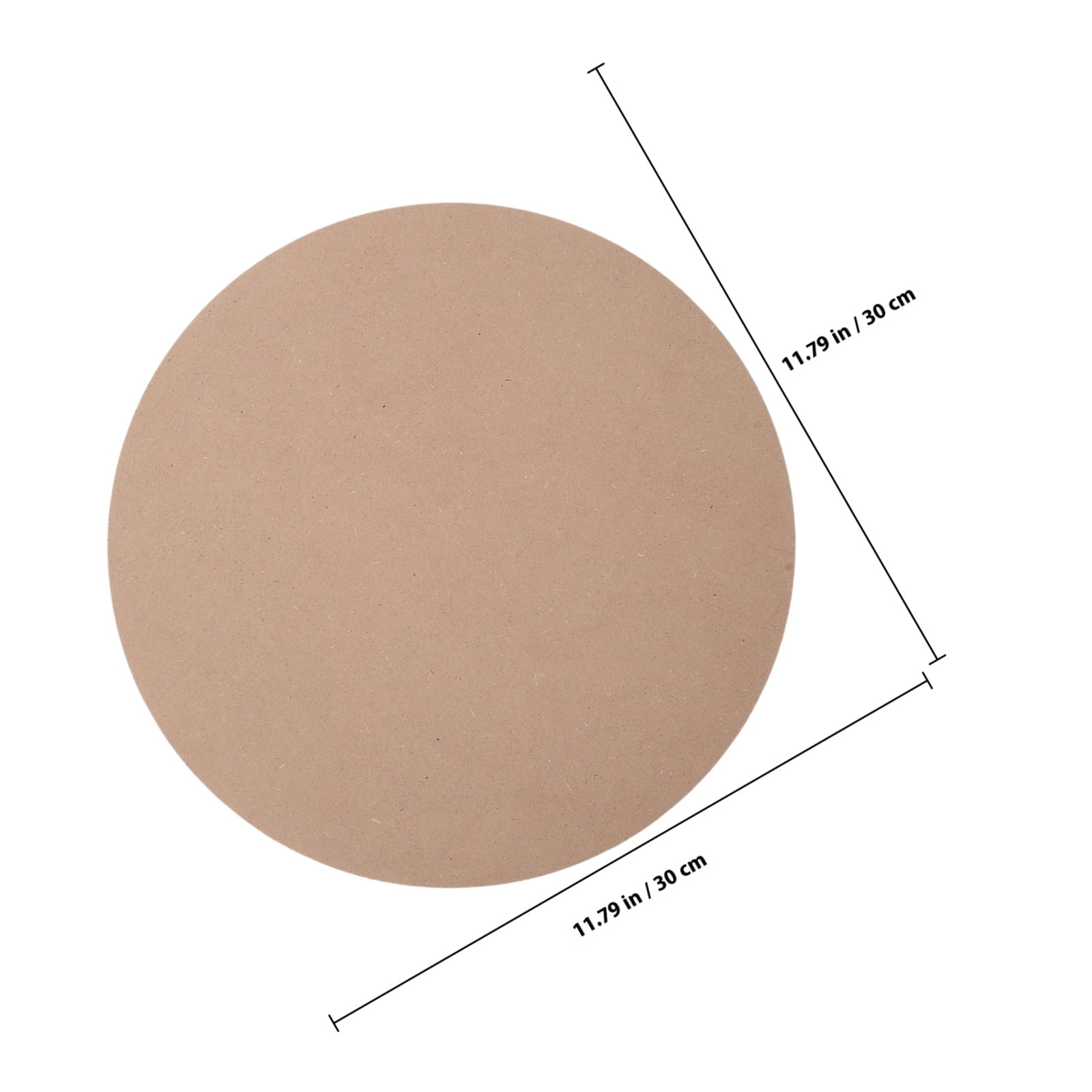 DEEPCRAFF 3-Piece Brown Wood Drawing Plates Set for Pottery Tools, Easy-to-Use Ceramic Clay Molds for Crafting and Sculpting
