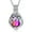 Rainbow, variant on Tree of Life Cremation Urn Necklace For Ashes Teardrop Tree of Life Urn Necklace for Ashes Memorial Jewelry Memorial Jewelry Ash Holder Remembrance Funeral Pendant