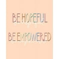 thumbnail image 2 of Allen, Kimberly 26x32 White Modern Wood Framed Museum Art Print Titled - Be Hopeful, 2 of 4