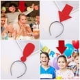 thumbnail image 3 of Diadema de flecha, 2 piezas, divertida diadema elástica con forma de flecha, banda para el cabello creativa, tocado decorativo, tiara, accesorios para el cabello para mujeres y niñas, 3 of 6