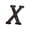X, variant on EDHITNR DIY Cast Iron House Letters, Creative Alloy Wrought Iron Number Letter Set for Address Signs, Antique Industrial Style Decorative Letters with Screws for Garden Shop Home Decor