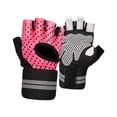 thumbnail image 2 of Guantes deportivos de medio dedo Zulema Guantes de gimnasio Rosa, 2 of 8
