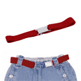 thumbnail image 7 of Buyless Fashion Kids and Baby Adjustable and Elastic Dress Stretch Belt with Silver Buckle, 7 of 7
