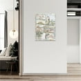 thumbnail image 4 of Beach Bathroom Wall Art Coastal Beach Pictures Wall Decor Beach Painting Inspirational Quotes Canvas Prints Modern Artwork Framed Coastal Home Decor for Bathroom Bedroom Living Room 12"x16", 4 of 6