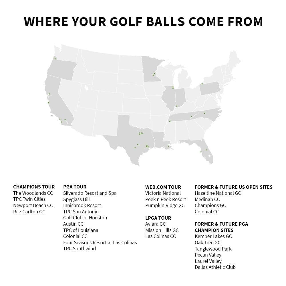Pre-Owned LostGolfBalls - 36 Srixon Q-Star Tour Golf Balls in Near Mint Condition, AAAA Quality, Recycled Used Golf Balls, Best Value Golf Balls, White