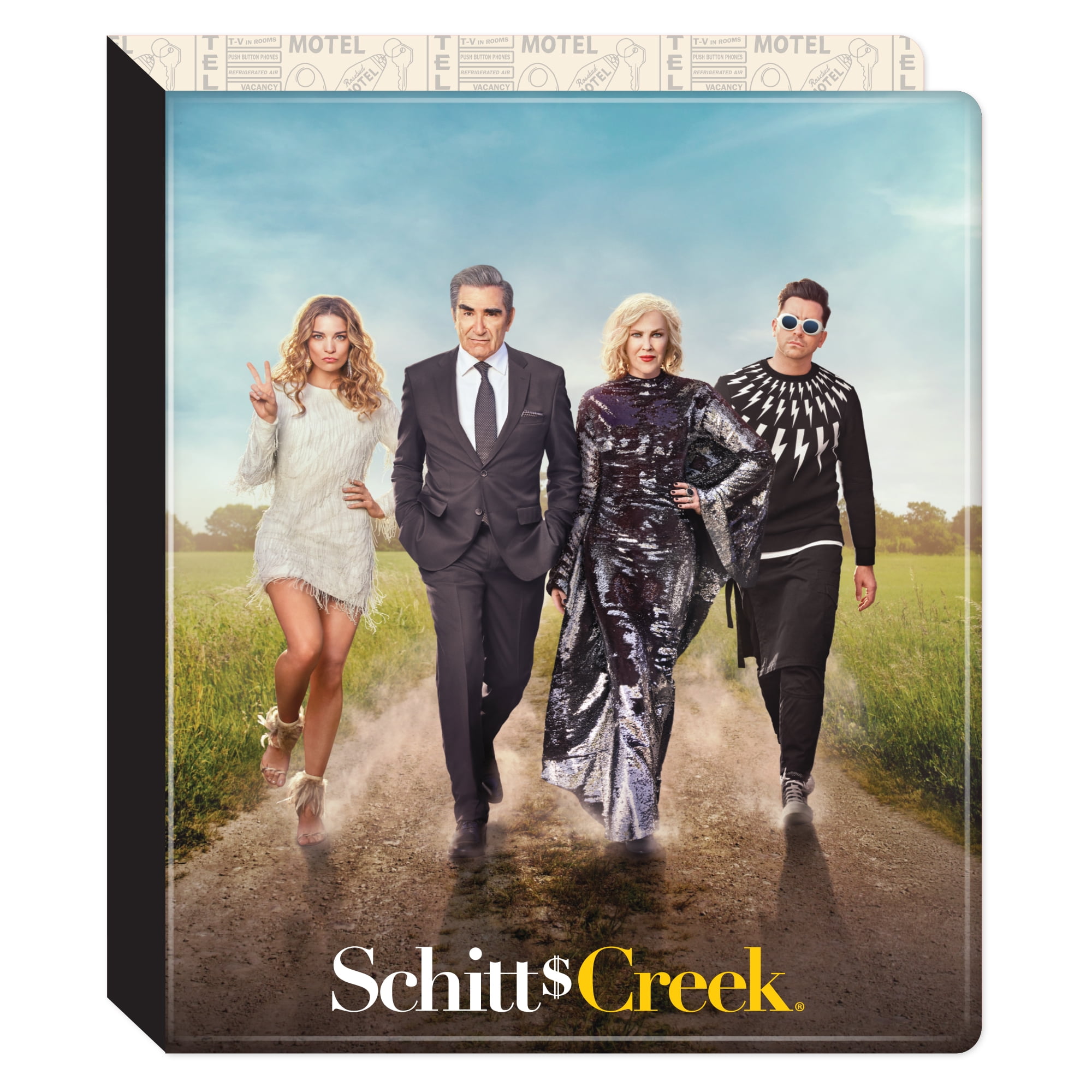Schitt’s Creek Stationery Bundle, 3Ring, 1′ Binder, Notebook