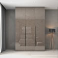 thumbnail image 4 of Italian minimalist, light luxury, high gloss wardrobe, customized home bedroom, glass wardrobe, minimalist master bedroom, flat My Lux Decor Round, 4 of 6