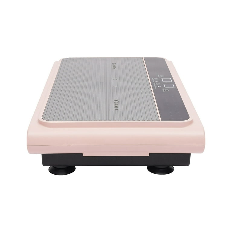 Vibration Plate Exercise Machine, Whole Body Workout Vibration Fitness  Platform, Home Weight Loss Recovery Vibration Plate Exercise Machine, Pink  - Walmart.com