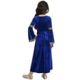 Zaldita Big Girls Medieval Princess Maxi Dress Long Sleeve Vintage Ball