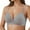 Grey, variant on Womens Bralette Push Up Bra Jacquard Bra Thin Cup Middle and Elderly Women Large Size Underwire Free Bras Comfortable Everyday Wear Supportive