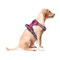 thumbnail image 2 of Pechera Arnes Color Rosa para Perro Talla Grande - Pechera Ajustable Antitirones Resistente para Paseo Entrenamiento, 2 of 4