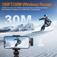 thumbnail image 3 of PinesC Wireless Lavalier Microphone for , iPad, Android - 100FT Transmission, 360° Omnidirectional HD High Sensitivity Mic for Interview, Video Podcast, Vlog, YouTube, TikTok, 3 of 5