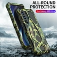 thumbnail image 6 of for Samsung Galaxy S23 Ultra Case Metal Hard  Phone Case Cover Case para Screw with Camera Protection Heavy Duty metalicas Military Grade Camouflage, 6 of 14