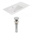 thumbnail image 1 of American Imaginations 35.5-in. W Ceramic Top Set White AI-15566, 1 of 1