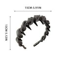 thumbnail image 3 of Women’s Toothed Headband, Non Slip Hairband, High Skull Top Pressure Hair Headband for Daily Wear, Lightweight Comfortable Hair Accessory for School Home Party Camping Picnic, 3 of 7