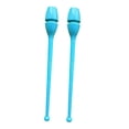 thumbnail image 3 of harper 2 Pieces Rhytmic Gymnastics Clubs Professional Portable Exercise Pole Insertable blue, 3 of 10