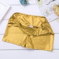 thumbnail image 5 of Haitryli Ballet Dance Jersey Leotards for Girls Biketards Sparkly Bodysuit with Shorts Outfits Gymnastics Dancewear Red&Gold 14, 5 of 7