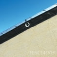 thumbnail image 6 of Fence4ever Tan Beige 4'x50' Fence Privacy Screen Windscreen Shade Cover Mesh Fabric Tarp, 6 of 7