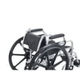 thumbnail image 5 of Drive Medical Poly Fly Light Weight Transport Chair Wheelchair with Swing away Footrests, 16" Seat, 5 of 6