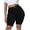 Black, variant on Gocolloa Womens Plus Size Jean Shorts Stretchy Cargo Bermuda Shorts High Waisted Y2k Denim Shorts Black 22W