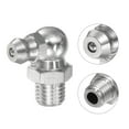 thumbnail image 4 of Uxcell 201 Stainless Steel 90 Degree Hydraulic Grease Fitting M8 x 1mm Thread 5 Pack, 4 of 5