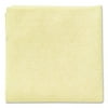 Rubbermaid Commercial 1820584 16 in. x 16 in. Microfiber Cleaning Cloths - Yellow (24/Pack)