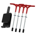 thumbnail image 3 of 4x Anclajes Para Pesca En Hielo Adaptador Para Taladro Eléctrico Anclaje Para Hielo Estacas Para Carpas De Alta Resistencia, 3 of 8