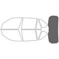 thumbnail image 2 of Rvinyl Window Tint Kit Compatible with BMW X5 2014-2018 - Rear Windshield Precut Kit - 35%, 2 of 8