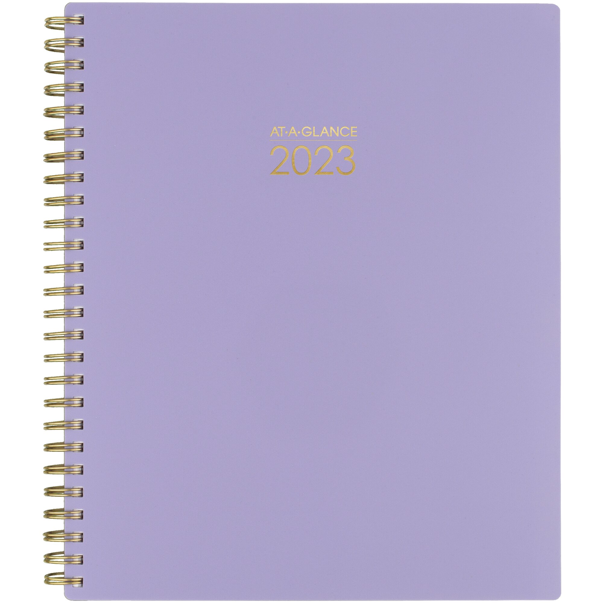 AT A GLANCE Harmony 2023 2024 Weekly Monthly Planner Lilac Medium 7 X 8 