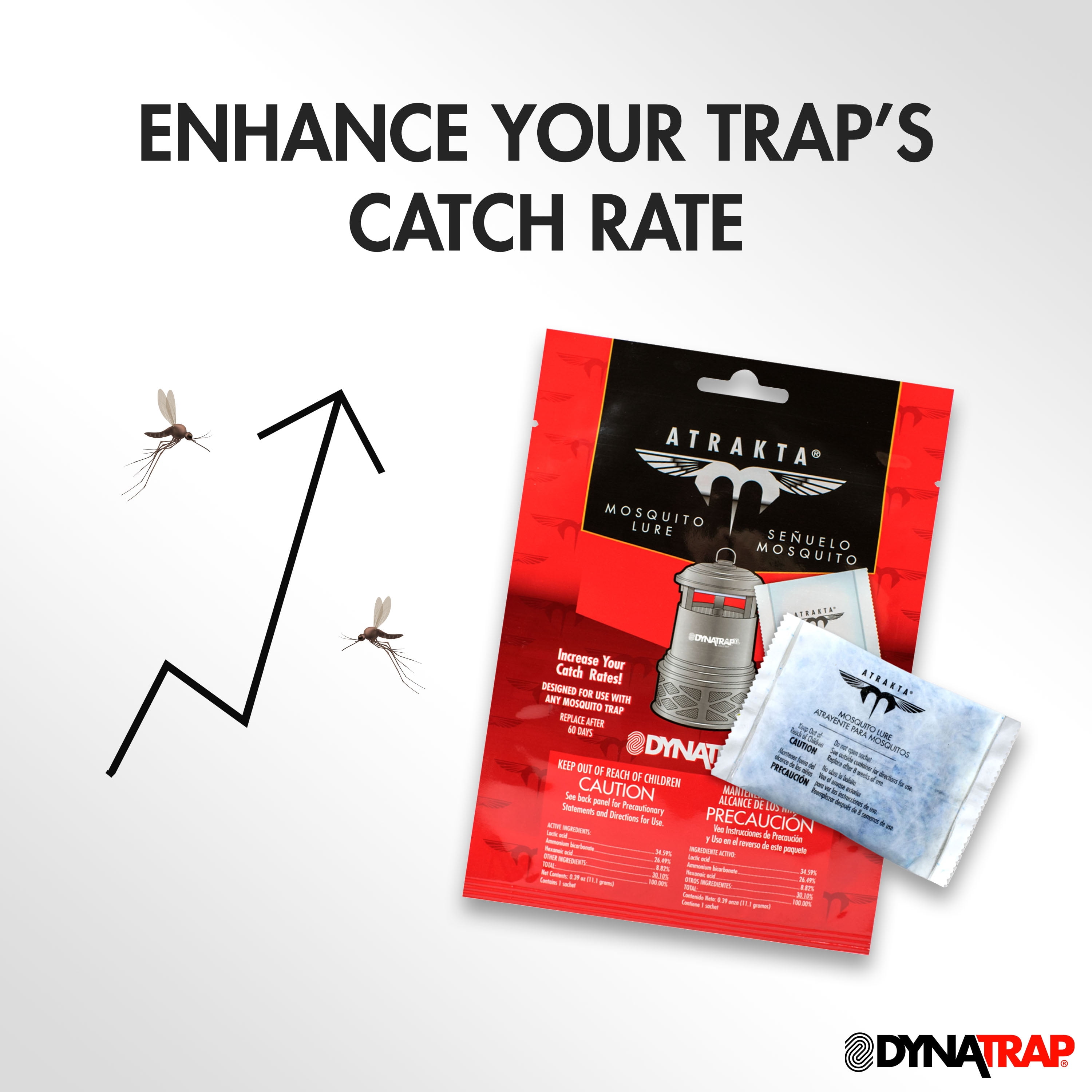 Dynatrap Mosquito Lure Sachet - Attract Mosquitoes to Dynatrap Outdoor Mosquito & Insect Trap