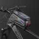 thumbnail image 4 of Bicicleta WHEEL UP MTB impermeable pantalla Ndcxsfigh táctil tubo frontal bolsa de teléfono (colorido), 4 of 8