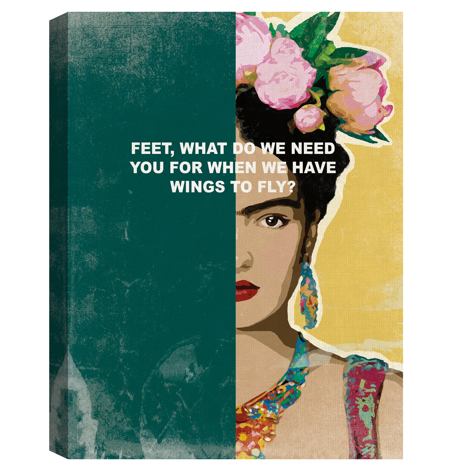 Wings to Fly by Mark Chandon Frida Canvas Art