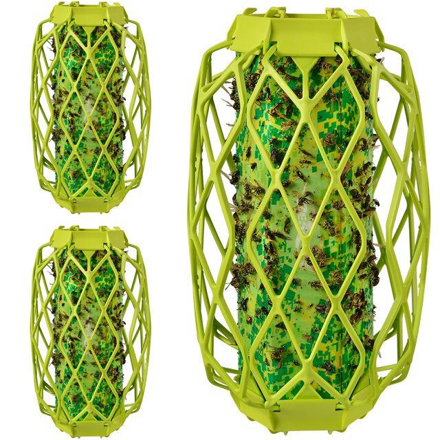 TrapStik para avispas, embadurnadores de barro y abejas carpinteras ¡RESCUE! Paquete de 3