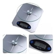 thumbnail image 3 of Bascula Digital Gramera Capacidad 5kg Cocina Alimentos Base Plateada /e OEM 10580, 3 of 5