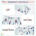 thumbnail image 3 of FORMRS Long Sleeve Top and Pants Pajama Set for Niños 2-Piece Sleepwear, Sizes 18M-8Y, Blue Ice Hockey, 3 of 6