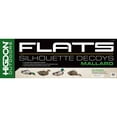 thumbnail image 6 of Higdon Decoys 13031 Flats Mallard Duck Standard Silhouette Duck Decoys, Pack of 12, 6 of 6