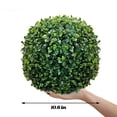 thumbnail image 2 of Bibana 2 PCS 10 inch 4 Layers Artificial Plant Topiary Ball Faux Boxwood Decorative Balls for Backyard, Balcony,Garden, Wedding and Home Décor, 2 of 6