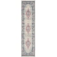thumbnail image 2 of Safavieh Madison Haven Oriental Runner Rug, Light Gray/Fuchsia, 2' x 8', 2 of 8