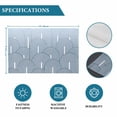 thumbnail image 6 of Ombre Placemats Set of 12, Farmhouse Stripes Modern Abstract Art Placemats for Dining Table, Place Mats for Kitchen Tabletop, Waterproof Wipeable Dining Table Mats Set, 6 of 9