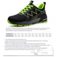 thumbnail image 3 of Zapatos de trabajo de construcción para hombres con punta de acero antideslizante para deportes al aire libre (44 verde) Ndcxsfigh Tenis De Mujer Tenis De Hombre, 3 of 6