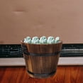 thumbnail image 3 of FOMIYES Rustic Planter Box Carbonized Wood 2Pcs 7.3x5.9x5.5in Home Balcony Gardening, 3 of 8