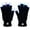 Black, variant on Light up Gloves Fingertips, 2026 LED Rave Glove, 7 Colors Light Show, Lights up Finger Gloves
