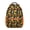 Orange-42, variant on Cute Baby Dinosaur and Floral Print Backpack – Watercolor Dino Pattern Schoolbag with Abstract Nature Background