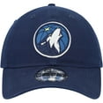 thumbnail image 2 of Men's New Era Navy Minnesota Timberwolves Team 2.0 9TWENTY Adjustable Hat, 2 of 5