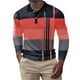 thumbnail image 1 of pstuiky camisas de manga larga para hombre, Camisa de manga larga con solapa y botones de tela holgada con diseño de patchwork para hombre top de hombre m, 1 of 8