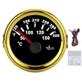 thumbnail image 1 of Medidor de temperatura del aceite de 50 a 150 ℃, medidor de retroiluminación de pantalla LCD para vehículos recreativos, barcos, yates, 1 of 5